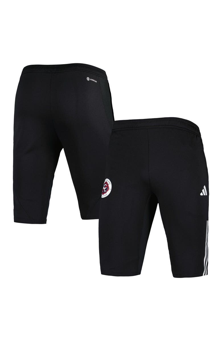 adidas Men's adidas Black New England Revolution 2023 On-Field Training AEROREADY Half Pants, Main, color, Black