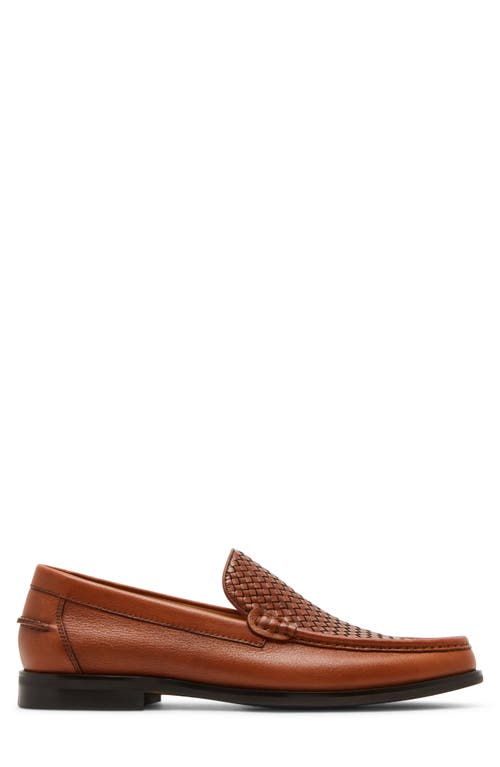 Steve Madden Akerman Woven Loafer In Tan
