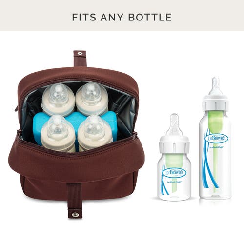 Parker Baby Co. Drift Neoprene Bottle Cooler In Black