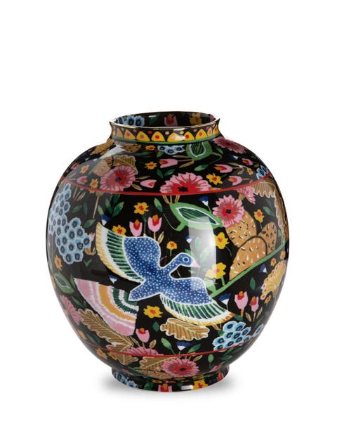 Big Bubble Vase Colombo Nero Multicolor