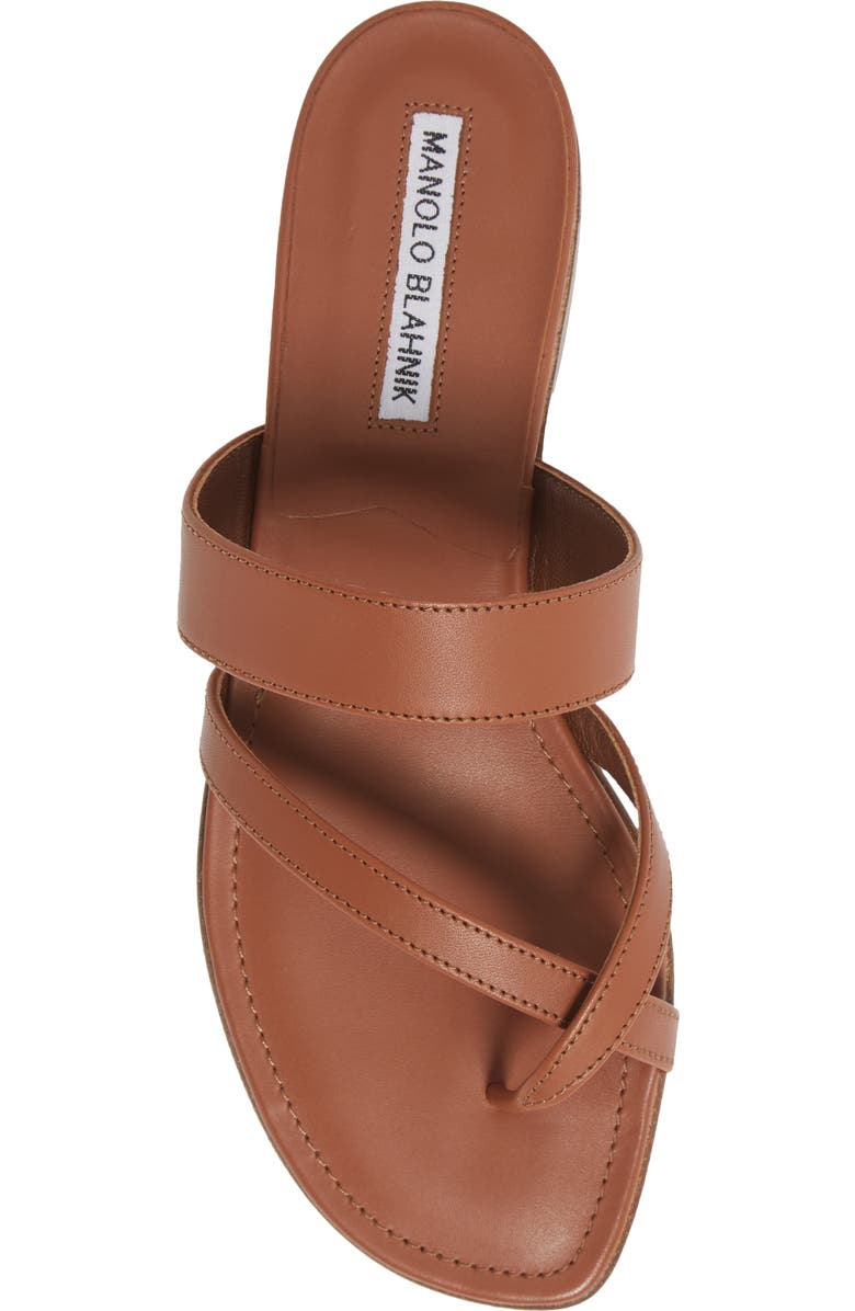 Manolo Blahnik Susa Toe Loop Sandal, Alternate, color,