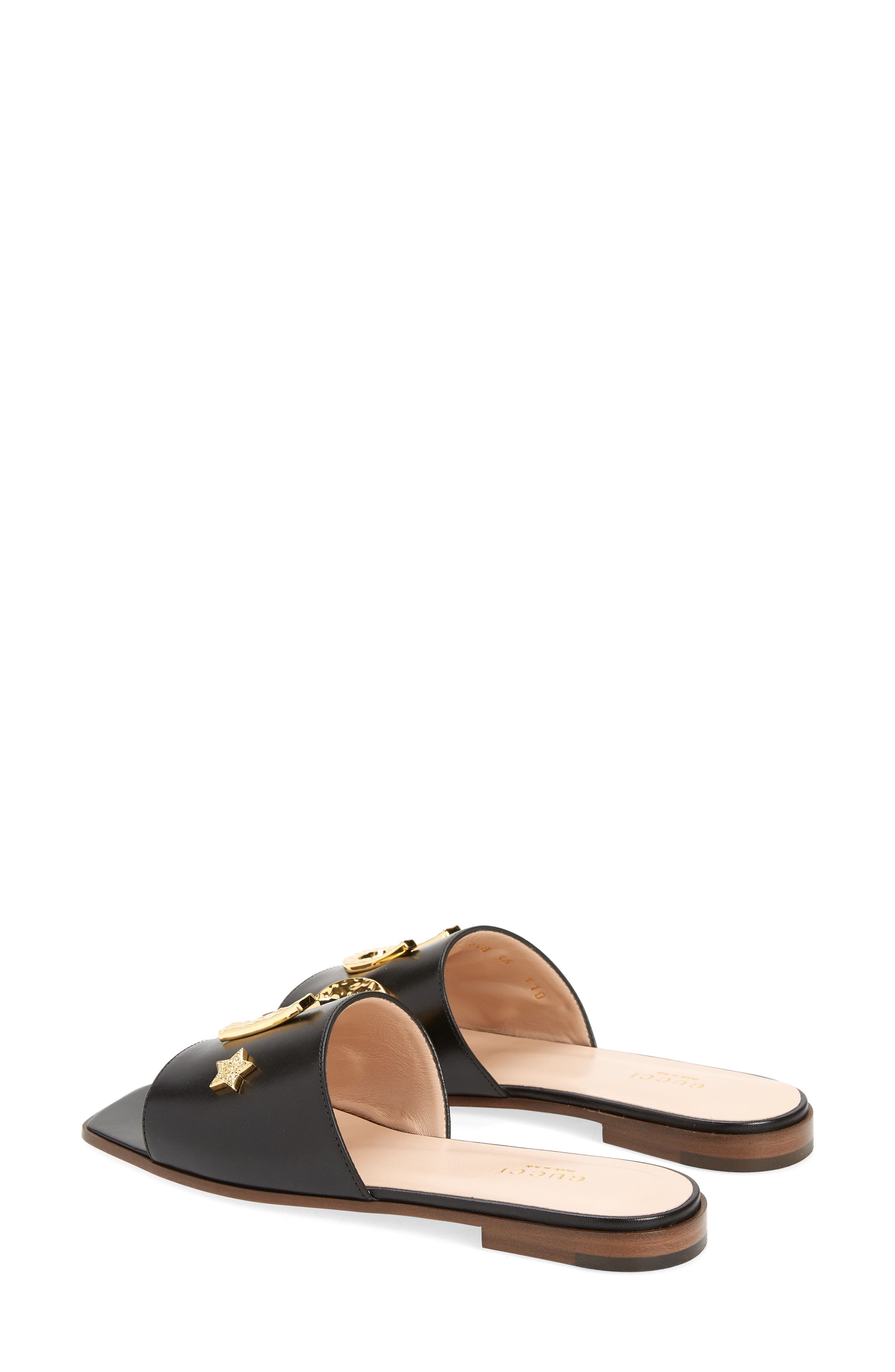 Gucci Cara Slide Sandal, Alternate, color, 