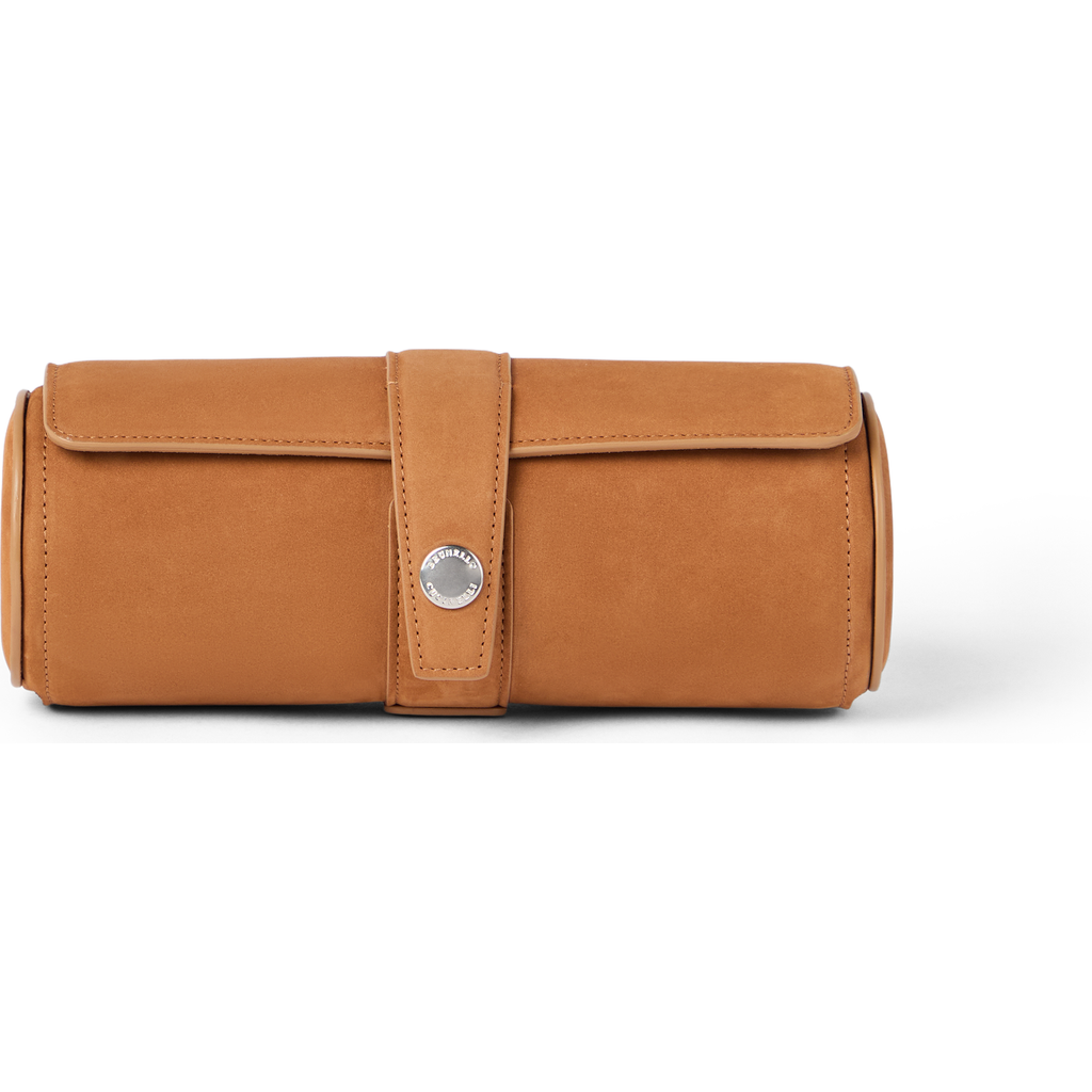 Brunello Cucinelli Leather Watch Case In Brown