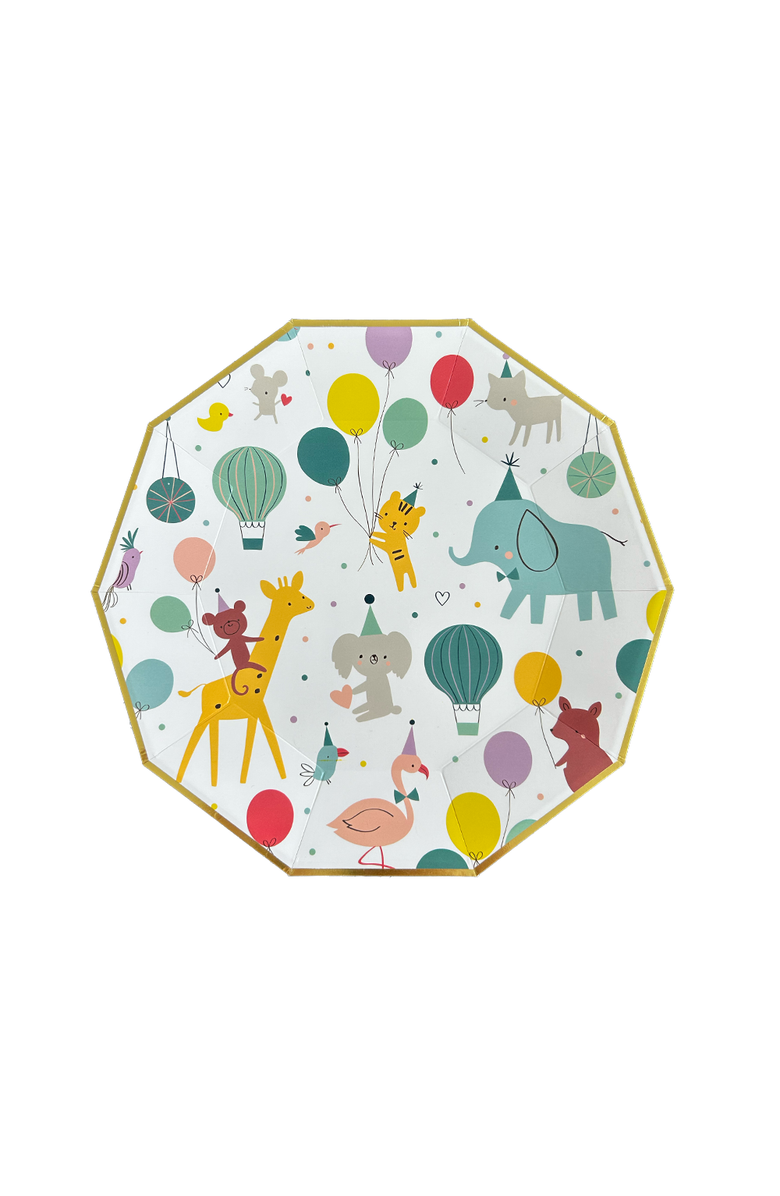 Daydream Society Little Celebrations Pattern Large Plates, Main, color, Assorted Pre-Pack