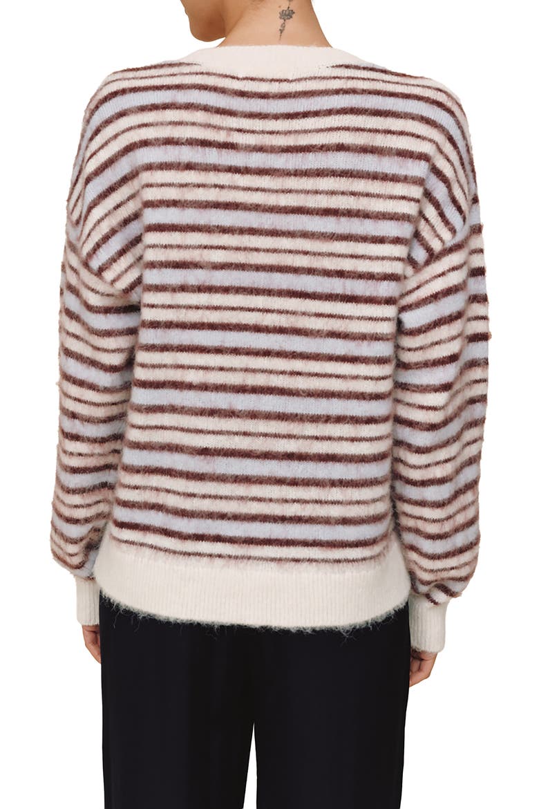 Stripe Sweater, Alternate, color, FROSTY STRIPE