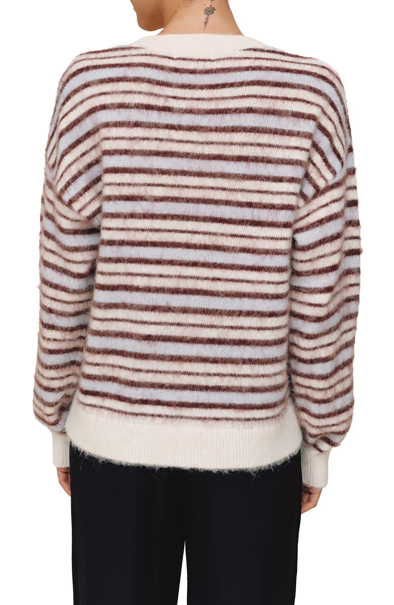 Bella Dahl Stripe Sweater, Alternate, color, 