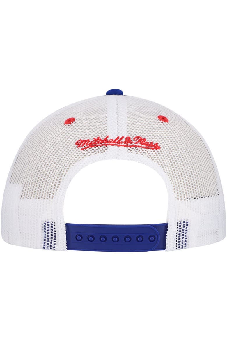 Men's   Royal Chicago Cubs Sideline Trucker Adjustable Hat, Alternate, color, Royal