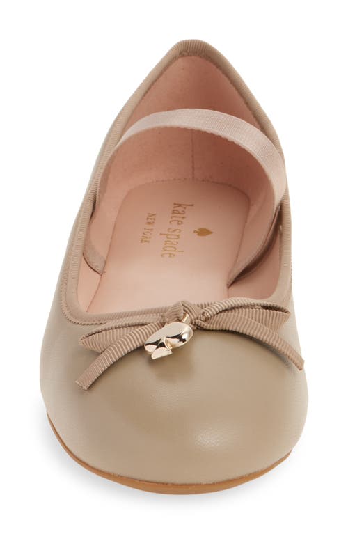 Kate Spade New York Amora Ballet Flat In Neutral
