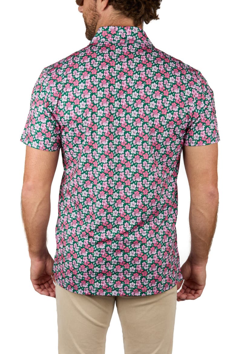 The Azaleas - Golf Shirt, Alternate, color, Pink