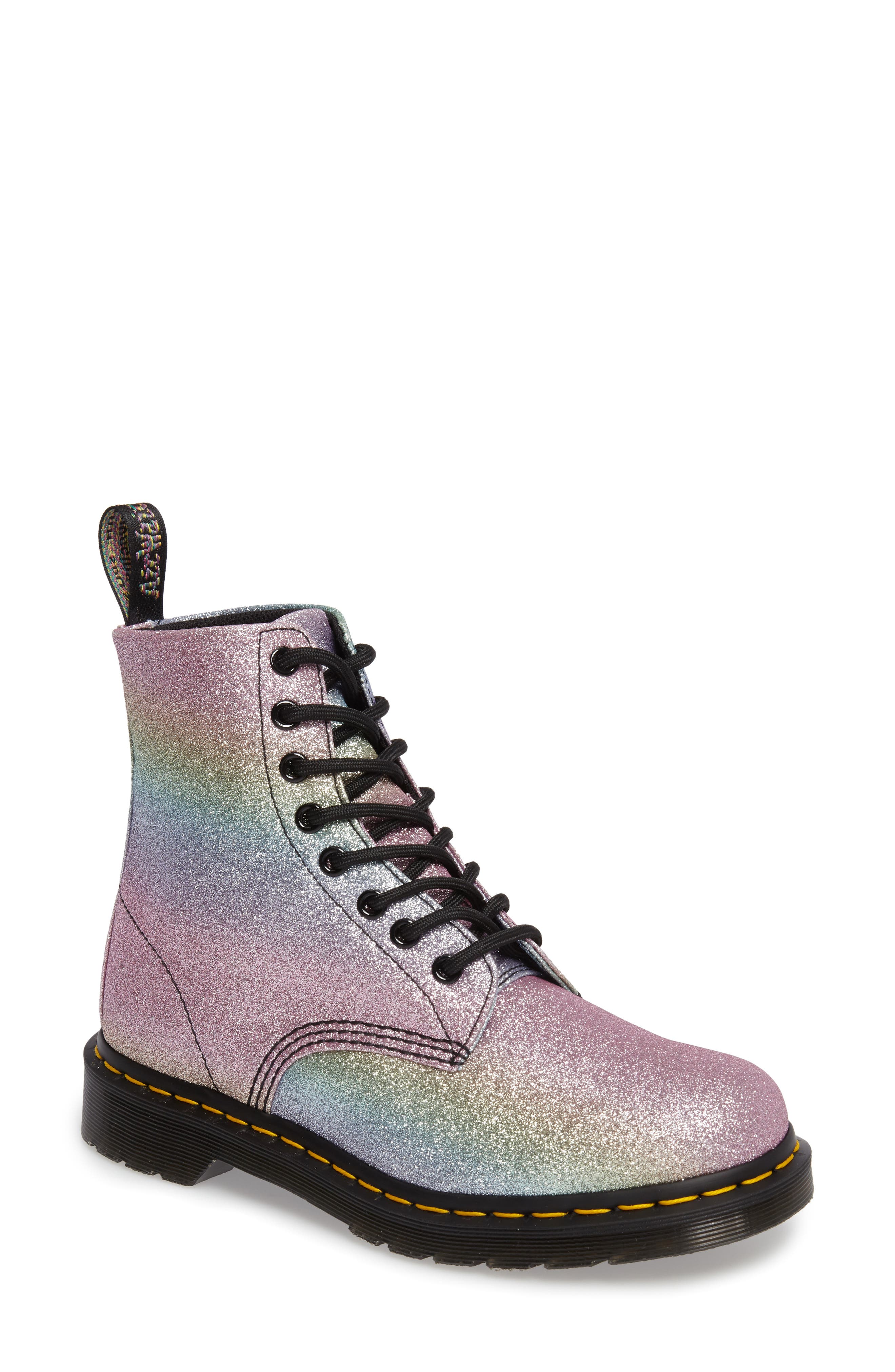 Pascal Glitter Boot, Main, color, MULTI GLITTER