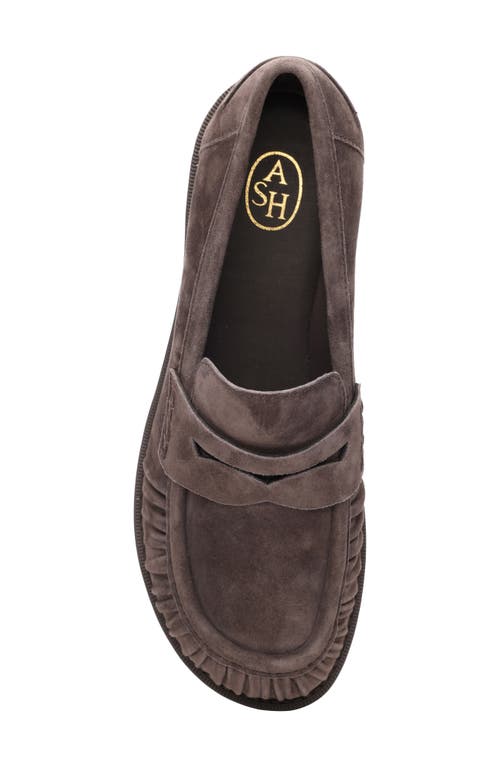 Ash Ringo Penny Loafer In Brown