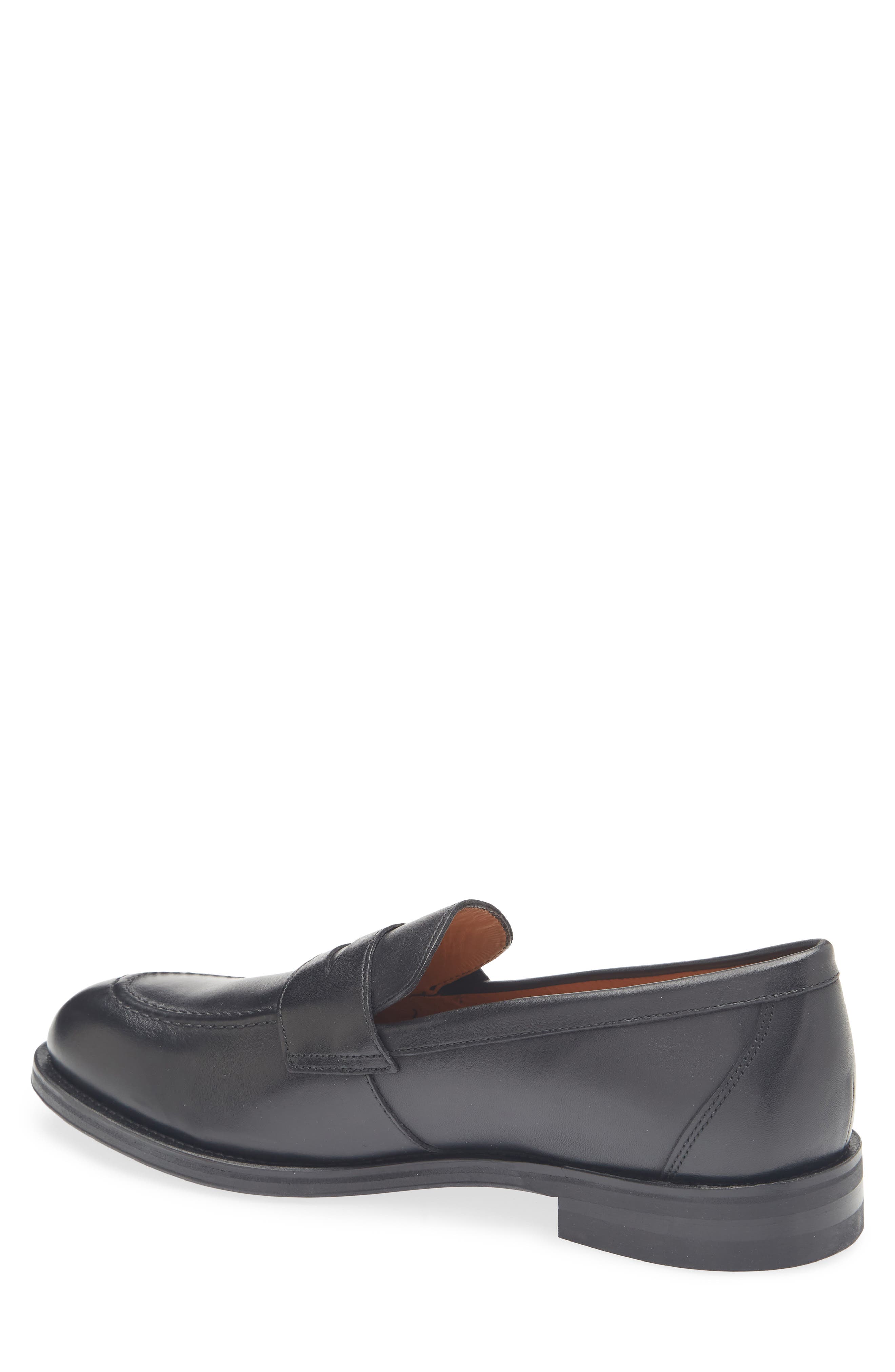 Gentle Souls Porto Penny Loafer, Alternate, color, Black