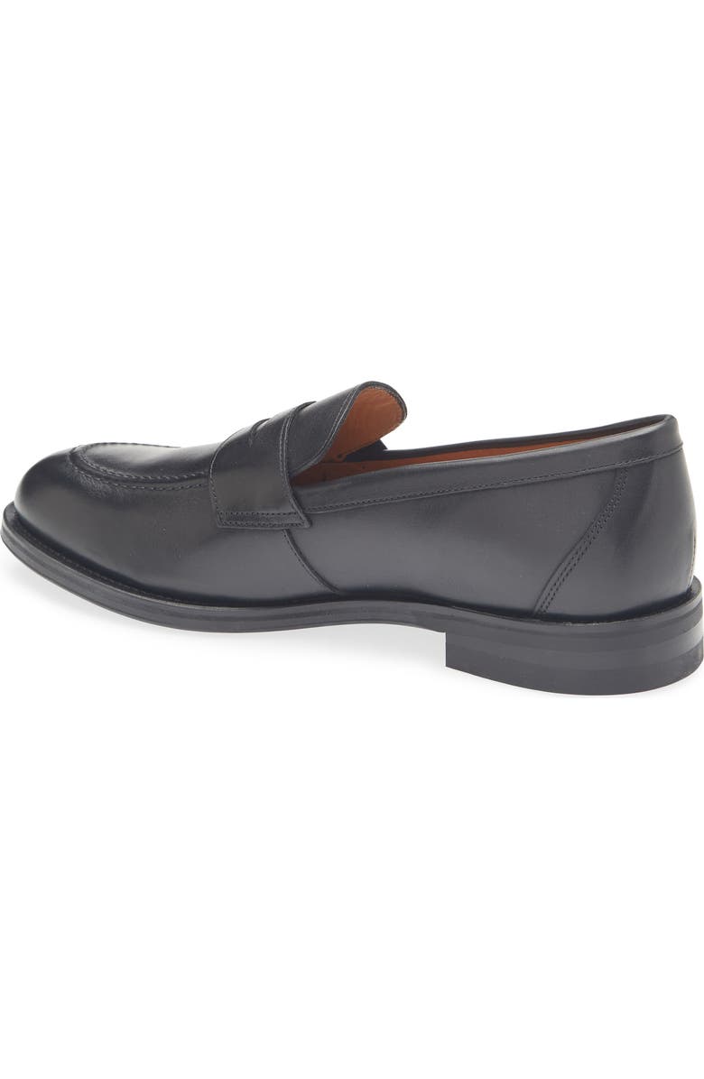 Gentle Souls Porto Penny Loafer, Alternate, color, Black