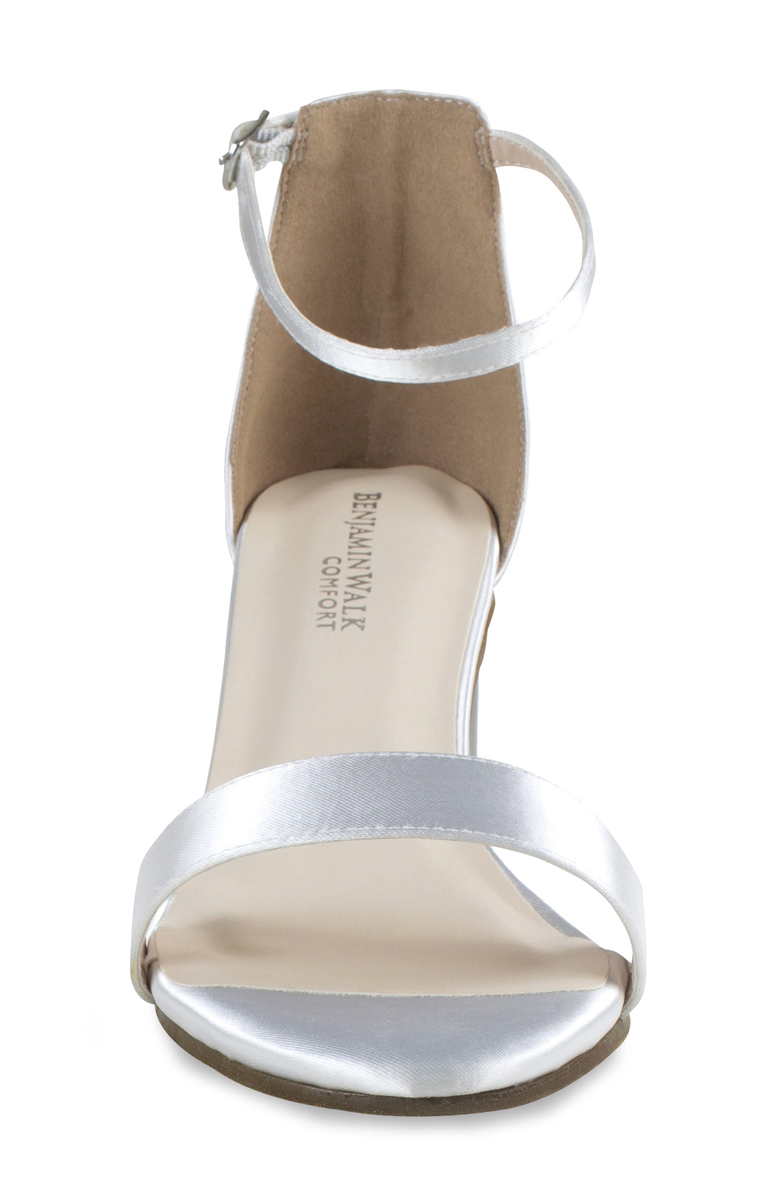 Touch Ups January Sandal, Alternate, color, White