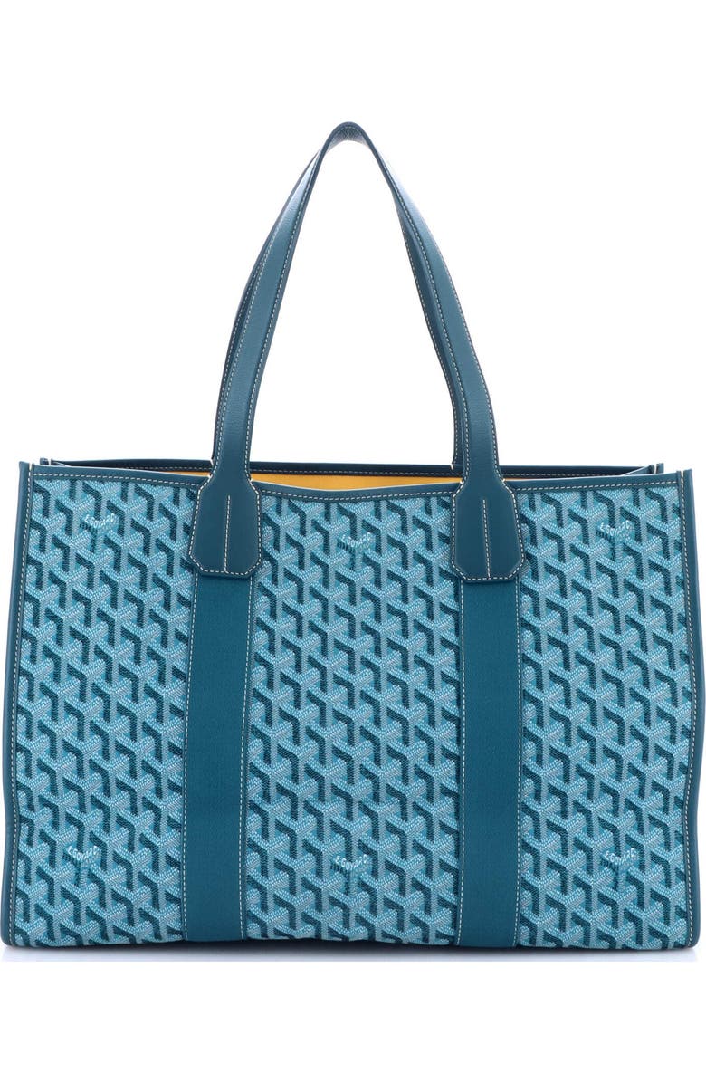 Pre-Owned Goyard Villette Tote Coated Canvas MM, Alternate, color, Blue