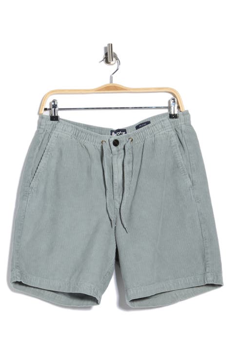 Washed Corduroy Relaxed Shorts