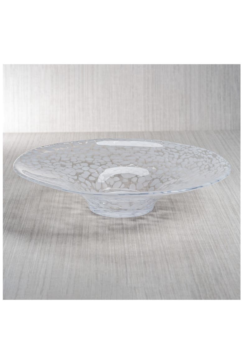 Orani Confetti Centerpiece Bowl, Alternate, color, CLEAR/ WHITE
