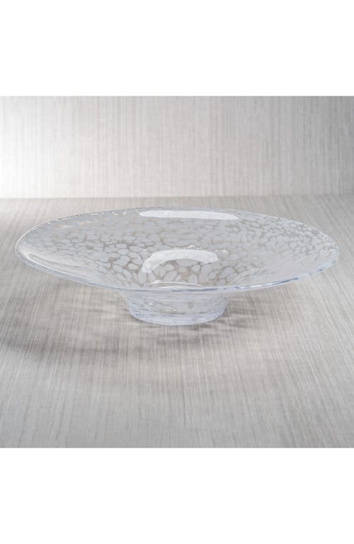 Zodax Orani Confetti Centerpiece Bowl In Transparent