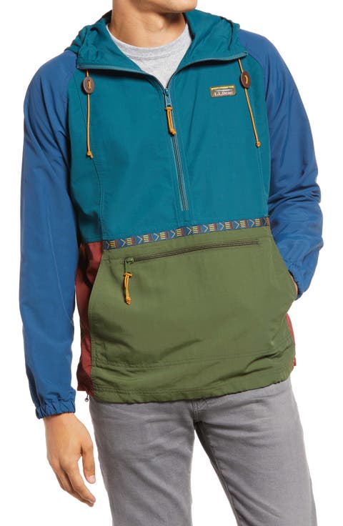 Men's Mountain Classic Water Resistant Half Zip Jacket