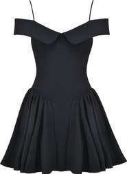 HOUSE OF CB Elida Off the Shoulder Minidress