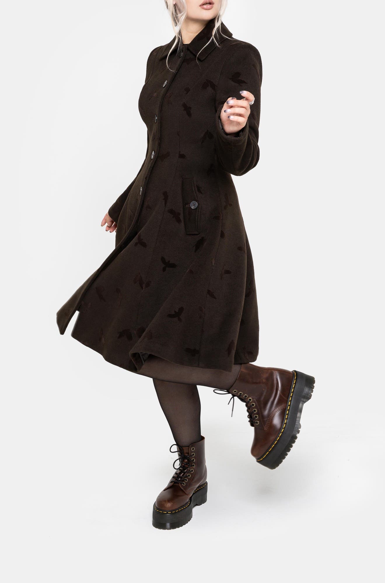 Disturbia Starling Crow Coat (Women) | Nordstrom