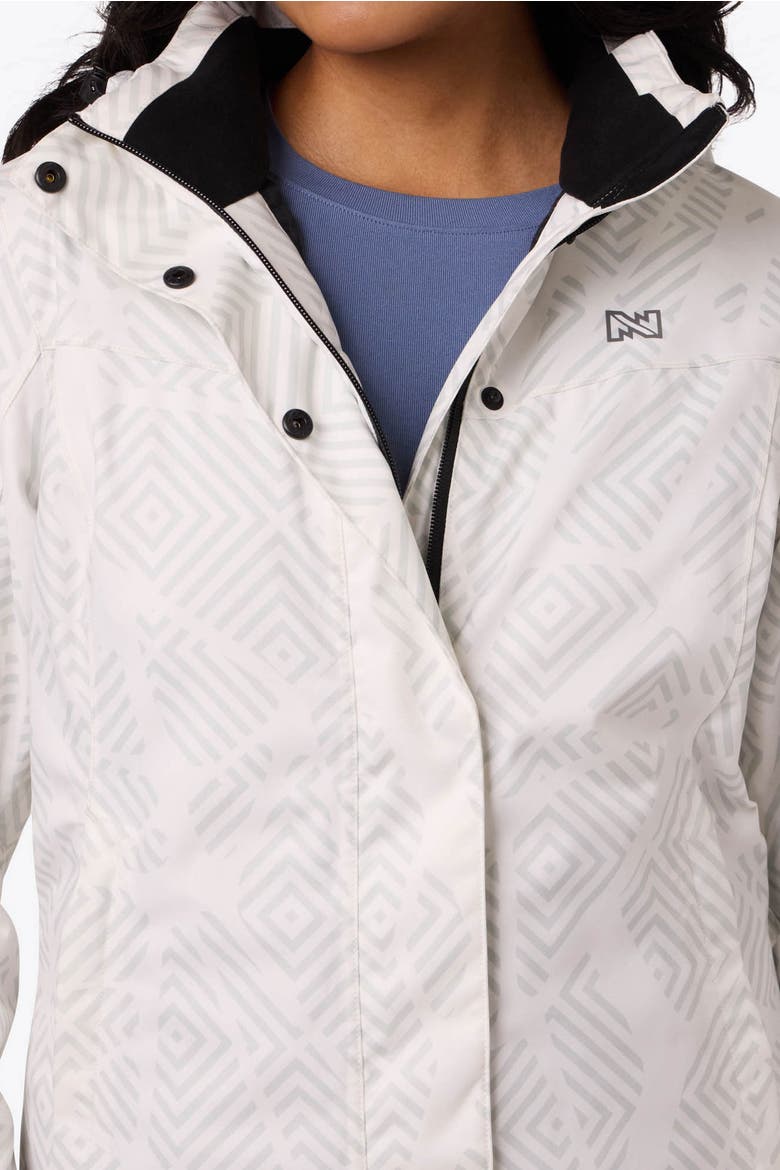 Denali Women's Heated Waterproof Snow Jacket, Alternate, color, Geo
