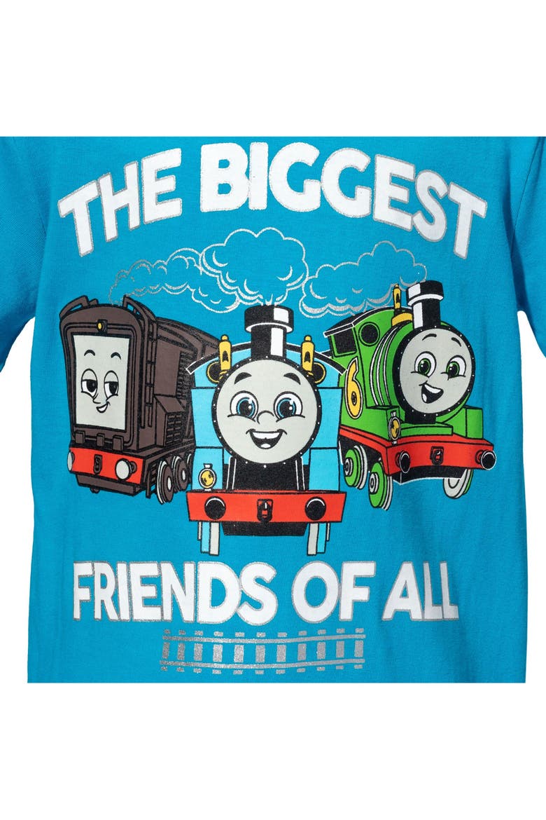 2-Pack T-Shirts, Alternate, color, Thomas Red Blue
