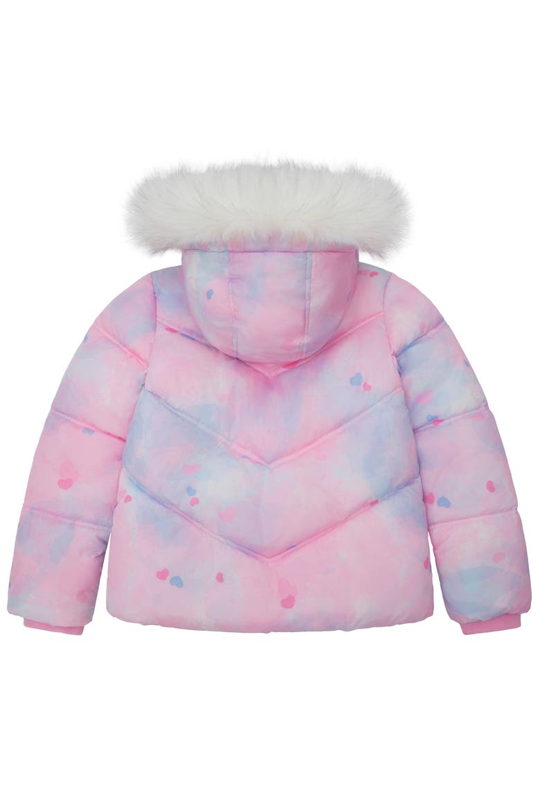 Kids' Heavyweight Puffer Jacket, Alternate, color, Pink