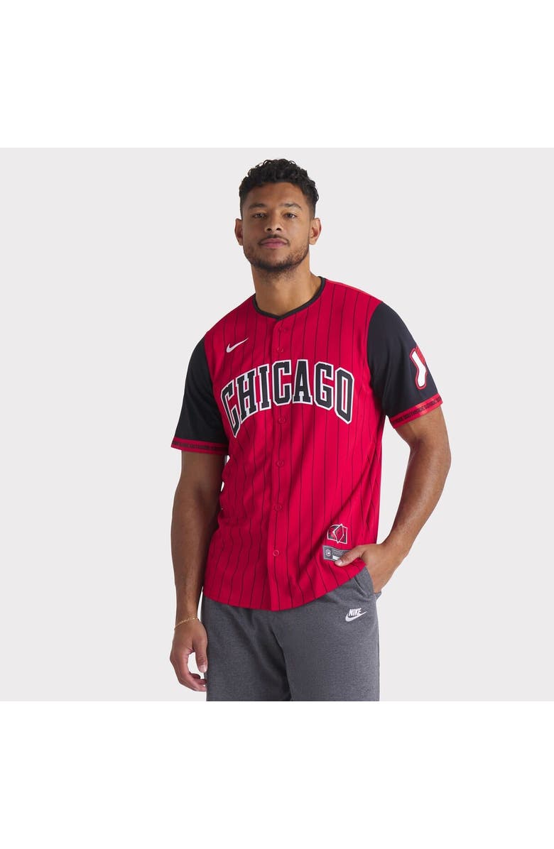 Nike Men's Nike Red/Black Chicago White Sox 2025 City Connect Limited Jersey, Alternate, color, Red