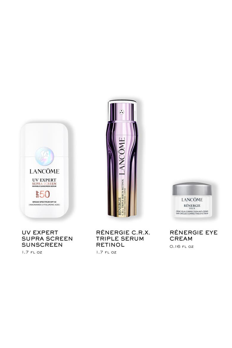 Supra Screen Sunscreen SPF 50+ & Rénergie Retinol Skin Care Set $218 Value, Alternate, color, NO COLOR