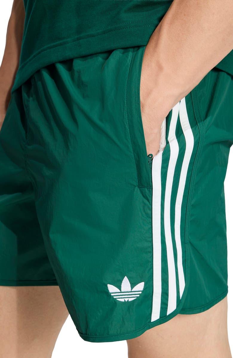 adidas Adicolor Sprinter Shorts, Alternate, color, Collegiate Green