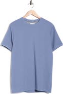 DENIM AND FLOWER Geometric Textured Knit T-Shirt