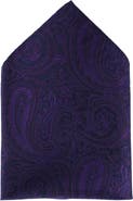 Trafalgar Sobee Paisley Silk Pocket Square