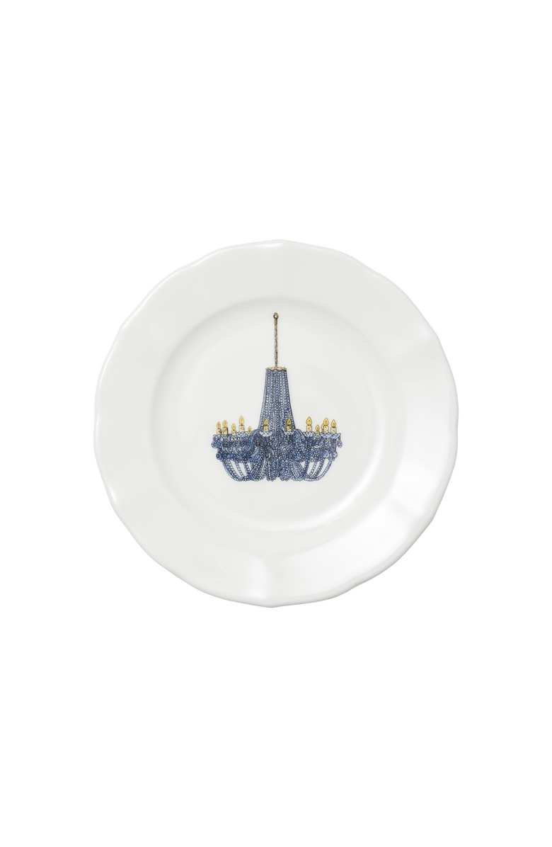 Hankook 1943 Thibaud Herem Objet Bread & Butter Plate, Main, color, Crystal Chandelier