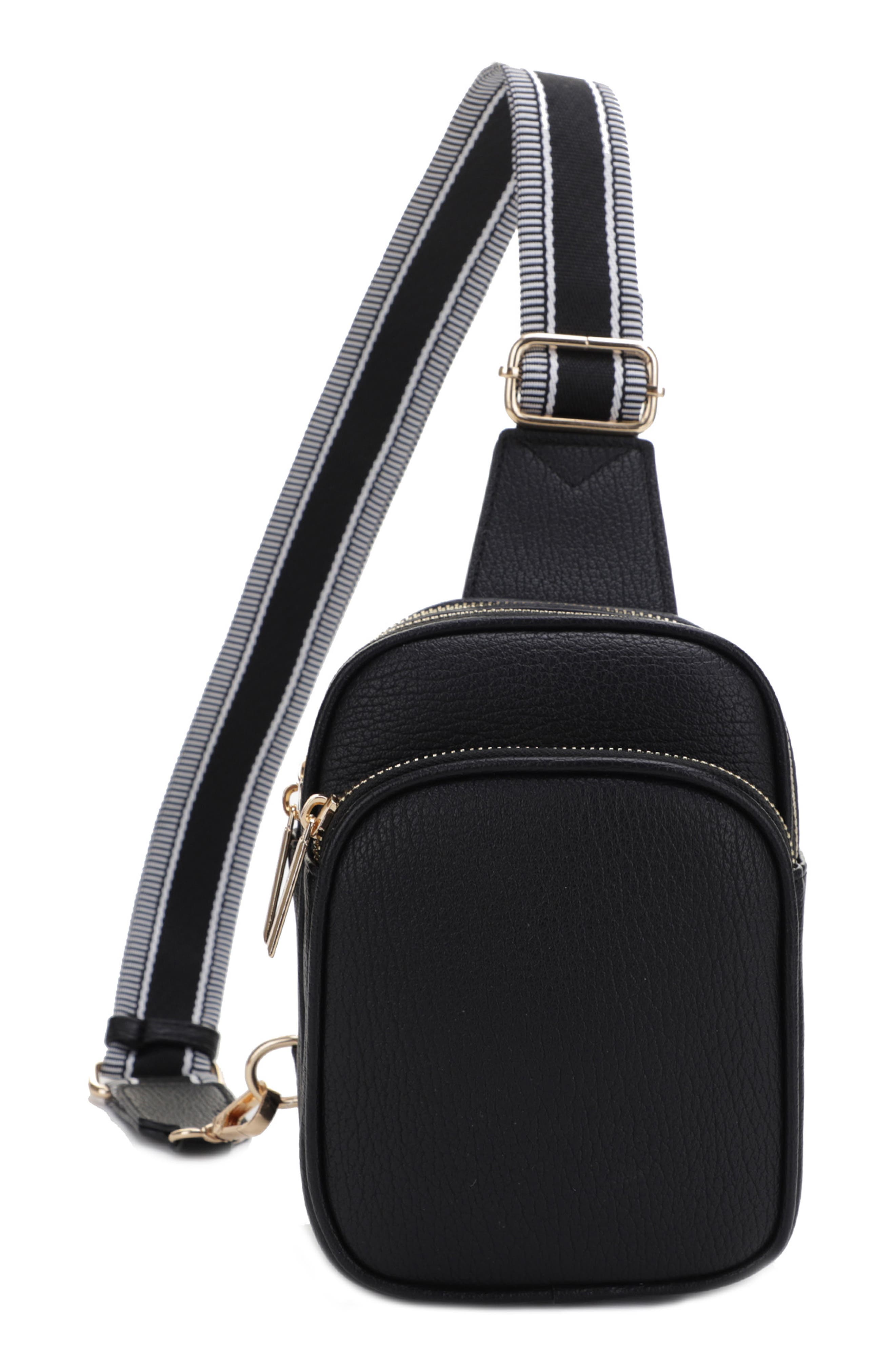 Mali + Lili Claire Vegan Leather Sling Bag, Main, color, 