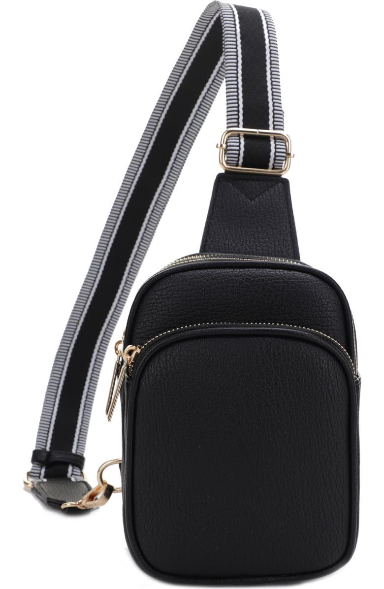Mali + Lili Claire Vegan Leather Sling Bag, Main, color,
