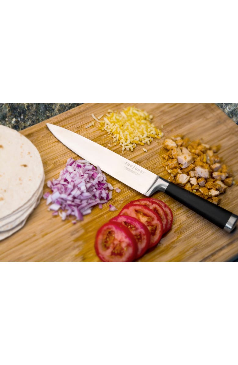 TOP CHEF Samurai 15-Piece Knife Block Set, Alternate, color, 