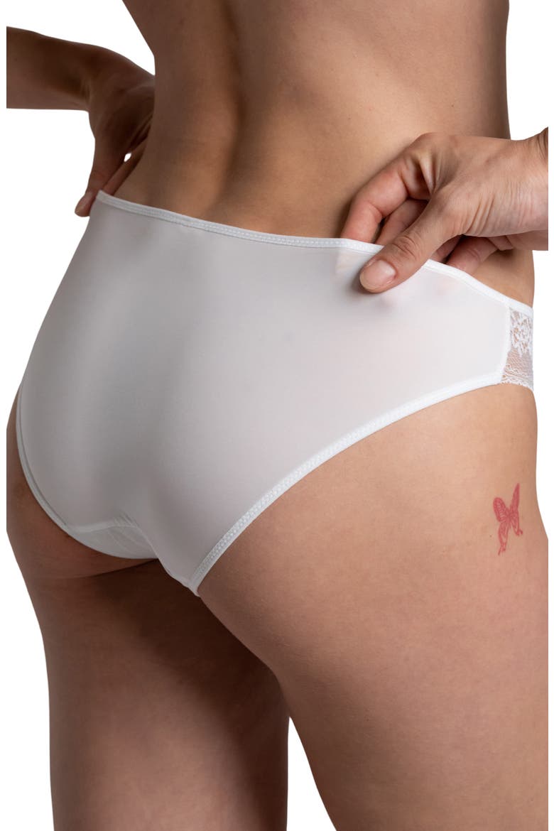 Maddie Briefs, Alternate, color, WHITE