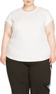 Universal Standard Ashley Cap Sleeve Cotton T-Shirt