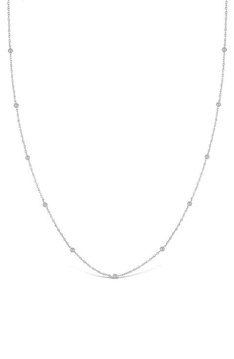 14K Gold Ball Bead Chain Necklace