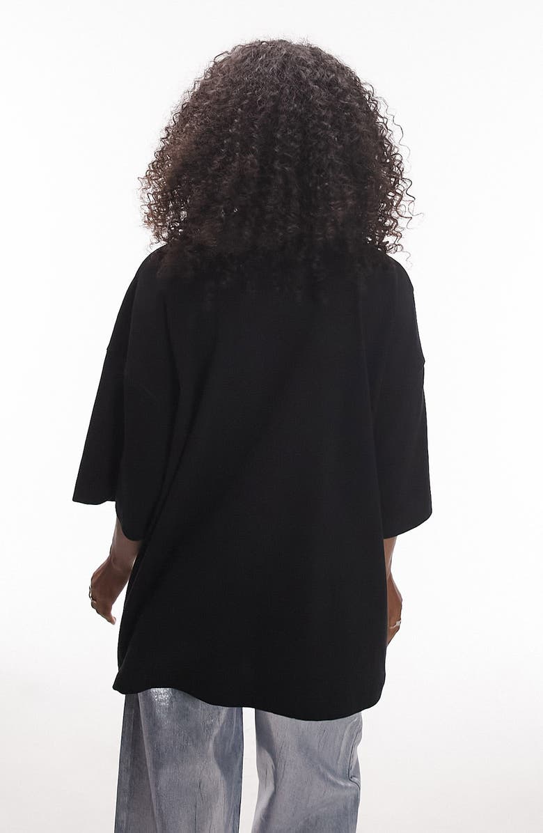 Topshop Oversize Drop Shoulder T-Shirt, Alternate, color,
