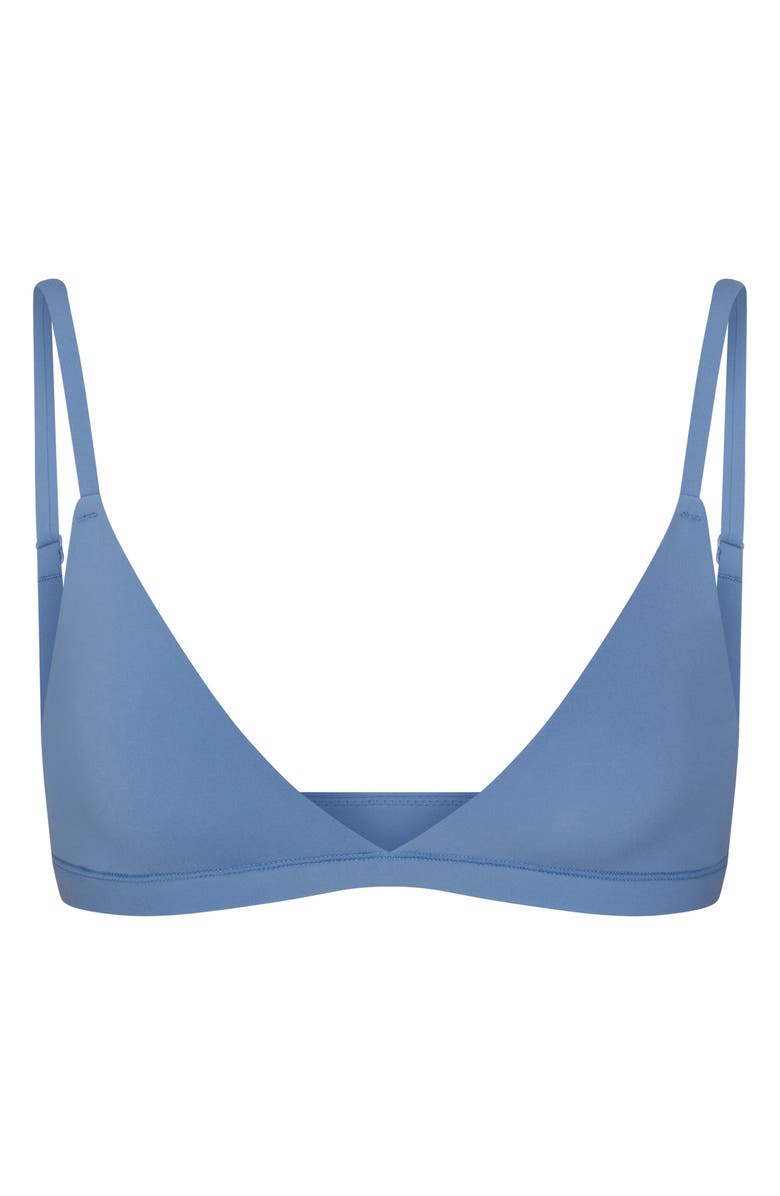 SKIMS Fits Everybody Triangle Bralette, Alternate, color, Arctic