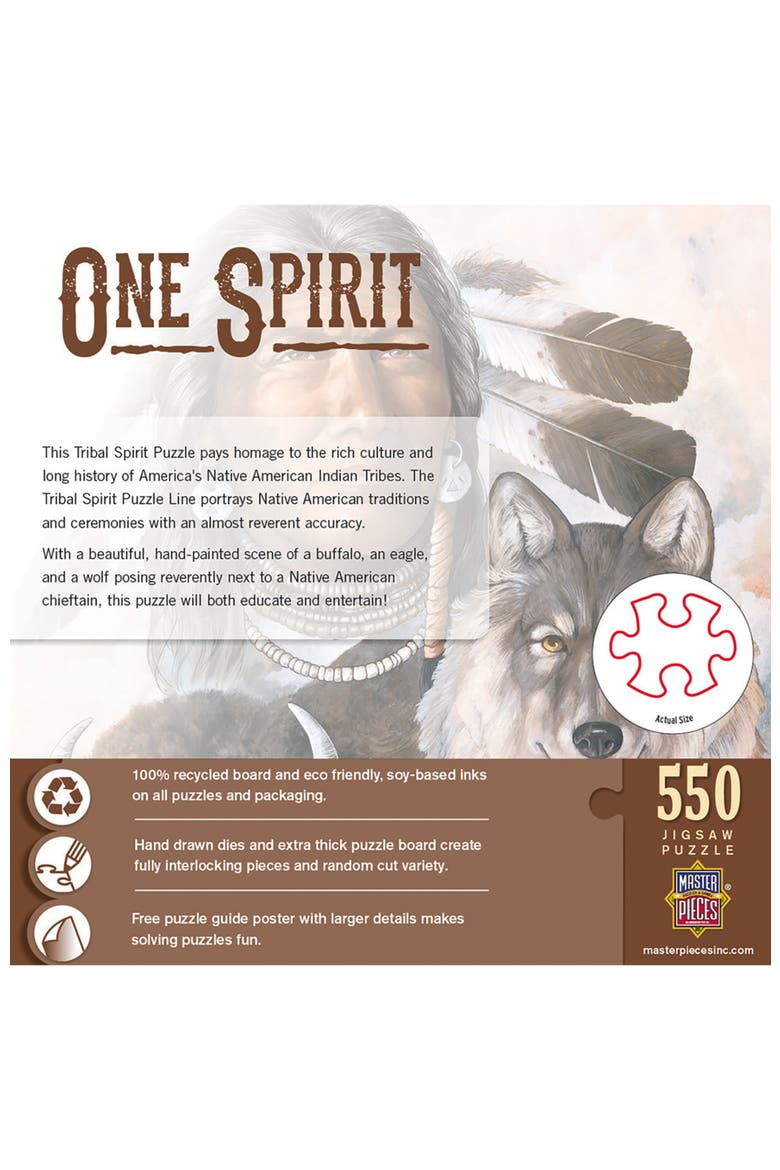One Spirit 550 Piece Jigsaw Puzzle, Alternate, color, Multicolor