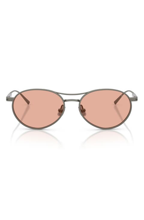 54mm Oval Sunglasses
