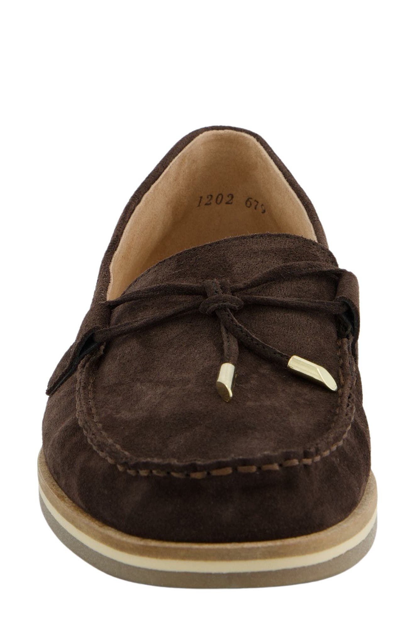 Paul Green Dusty Loafer, Alternate, color, Mocca Soft Suede