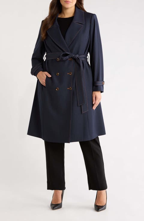 Denim Trench Coat