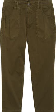 Veronica Beard Arya Crop Straight Leg Pants