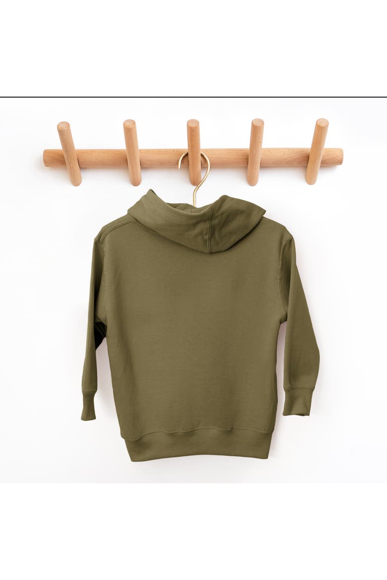 October Club Toddler Hoodie, Alternate, color, Army Green