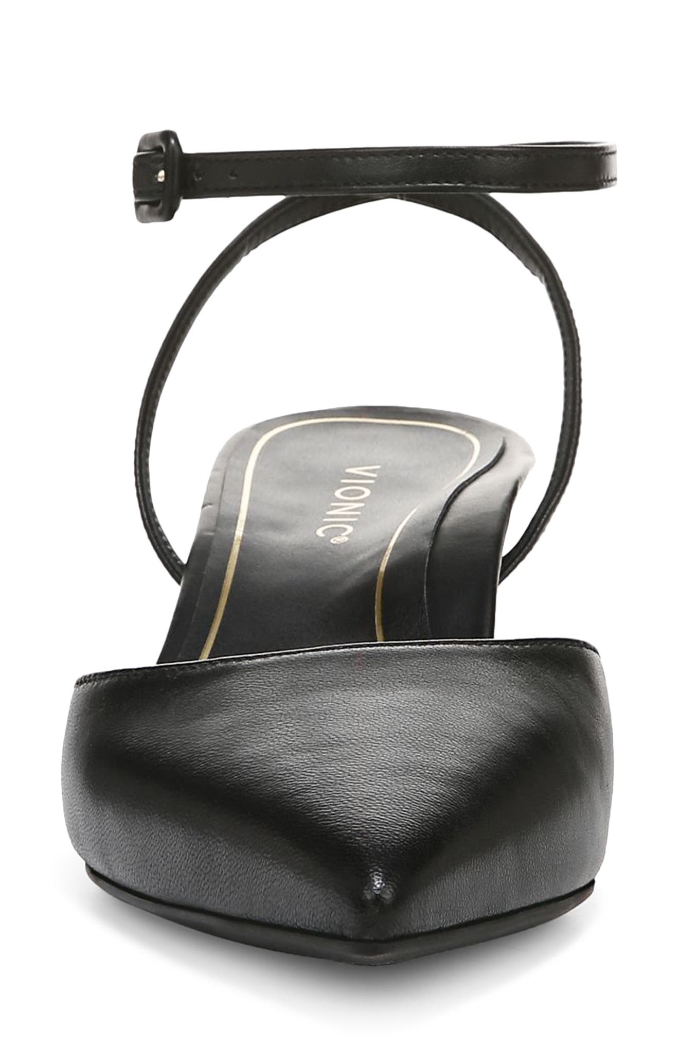 Vionic Jacynda Pointed Toe Pump, Alternate, color, Black