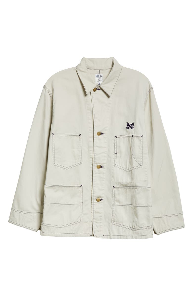 Needles x Smith's Button-Up Coverall Jacket, Alternate, color, 